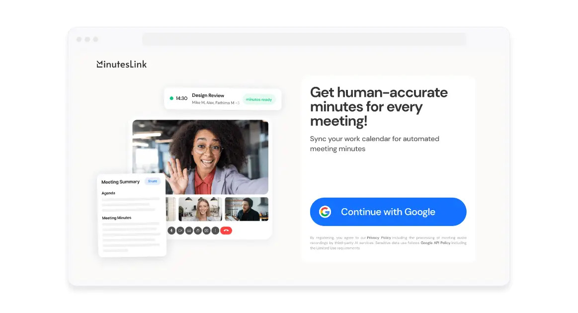 MinutesLink product image